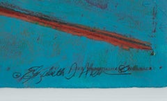 Elizabeth Ahern Abstract Expressionist Color Field Oil Painting Woman Artist