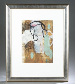 Pittura astratta modernista a tecnica mista Dean Nimmer