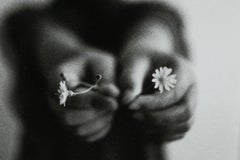 Machiel Botman Vintage Silver Gelatin Photograph Print IJKE 1993 Photo Flowers