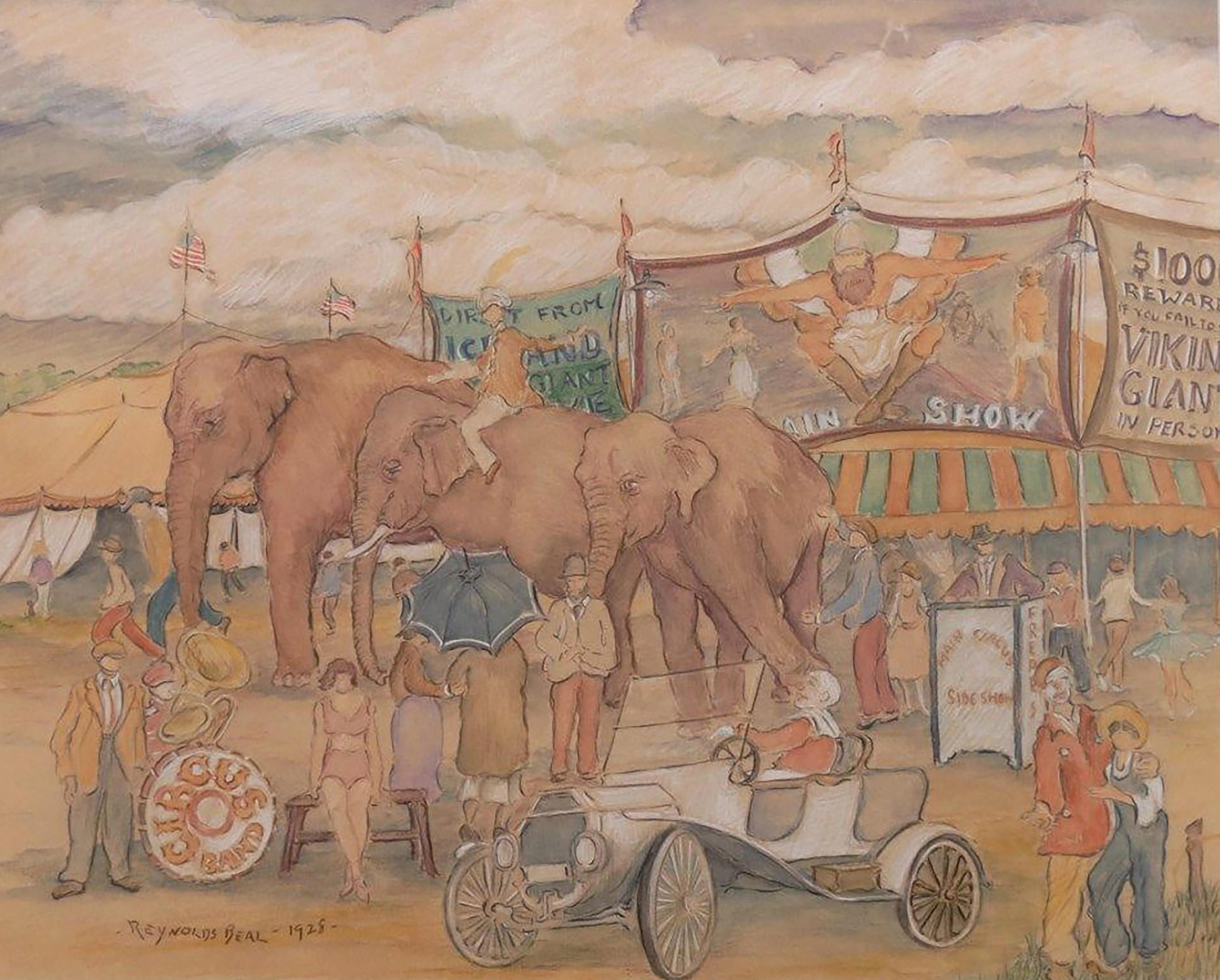 Reynolds Beal Animal Art - Circus