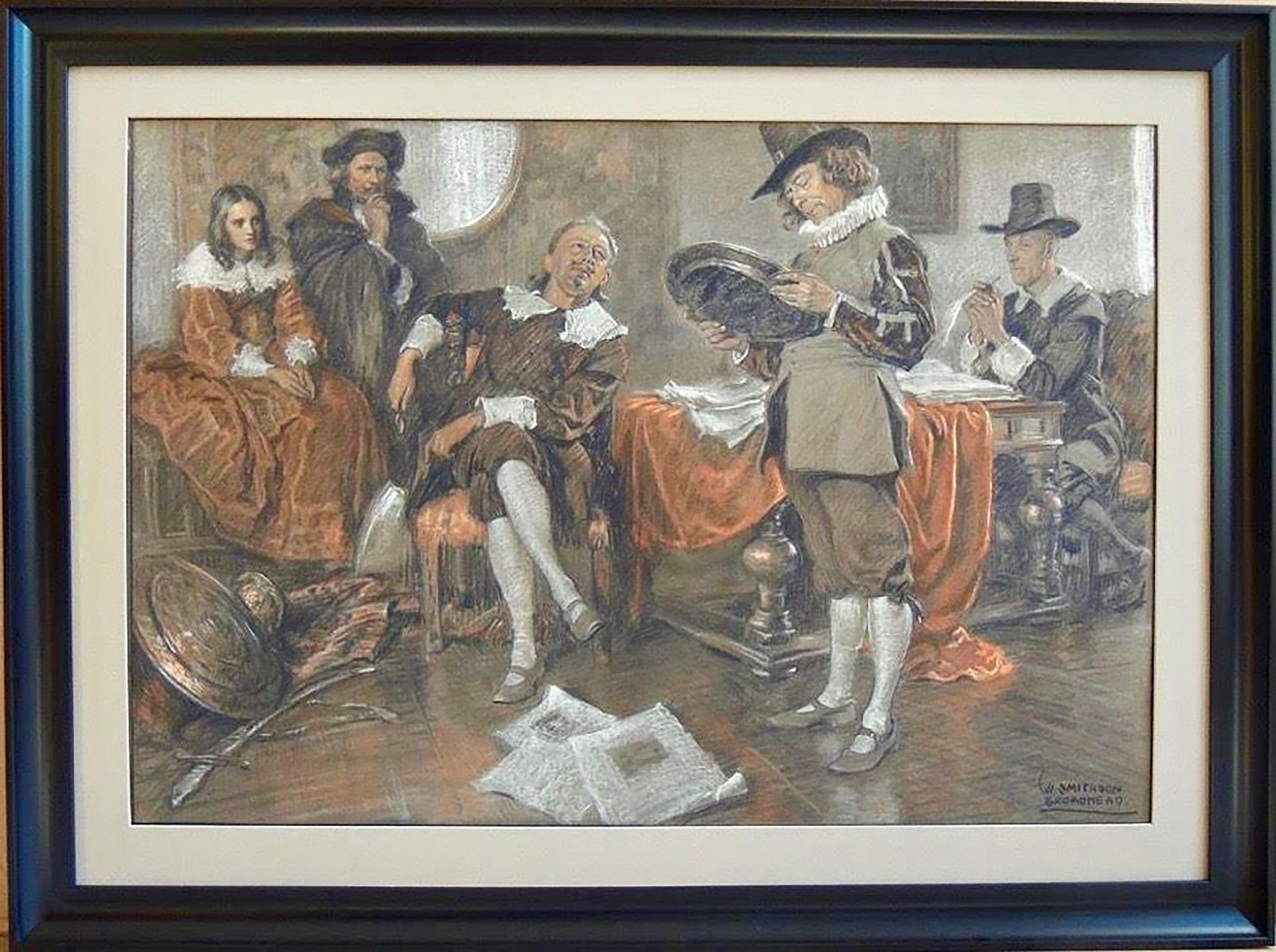 Die Geschichte von Rembrandt – Painting von W. Smithson Broadhead