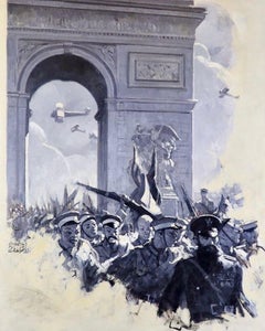 Vintage World War 1 Illustration