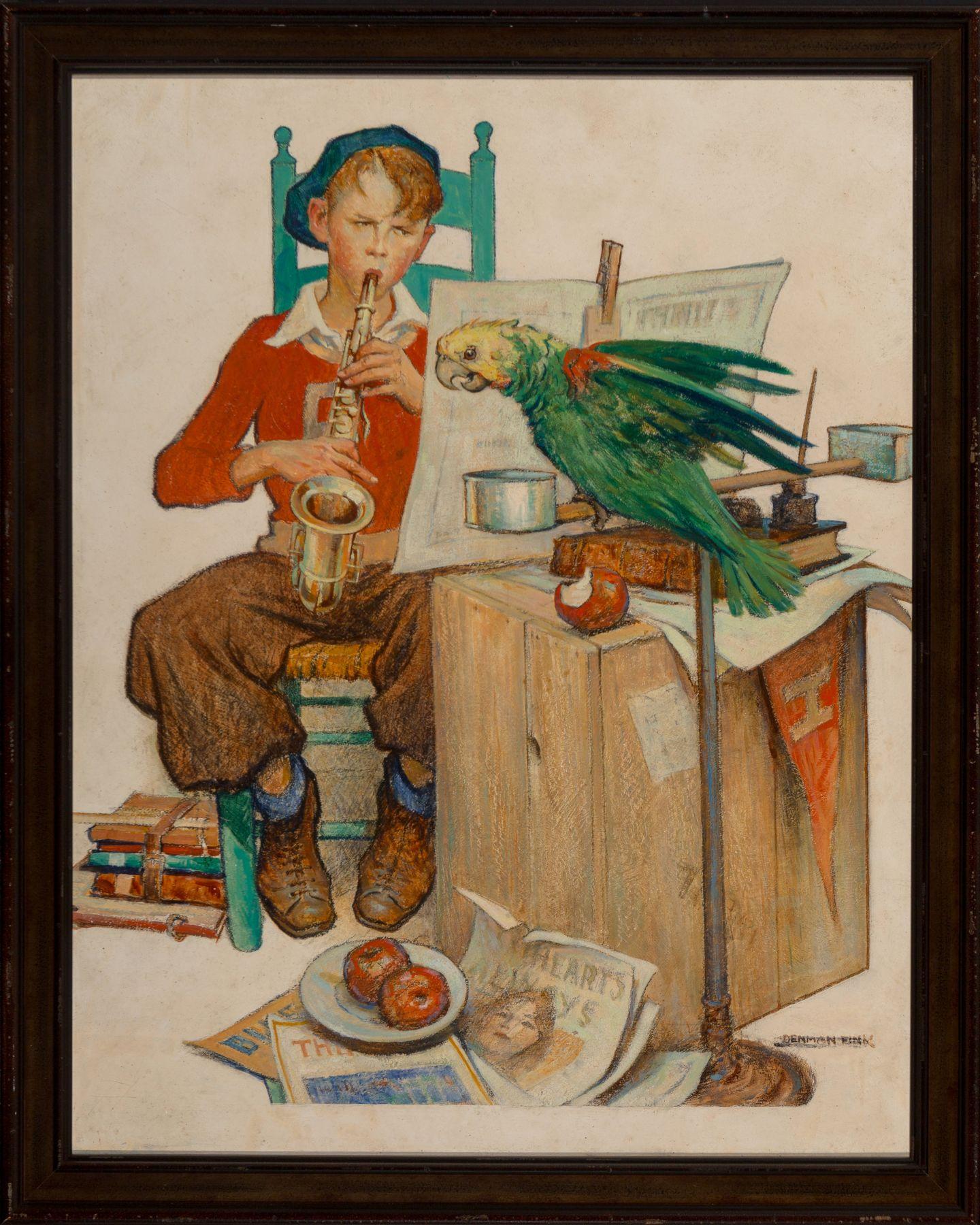 Notenpraxis – Painting von Denman Fink