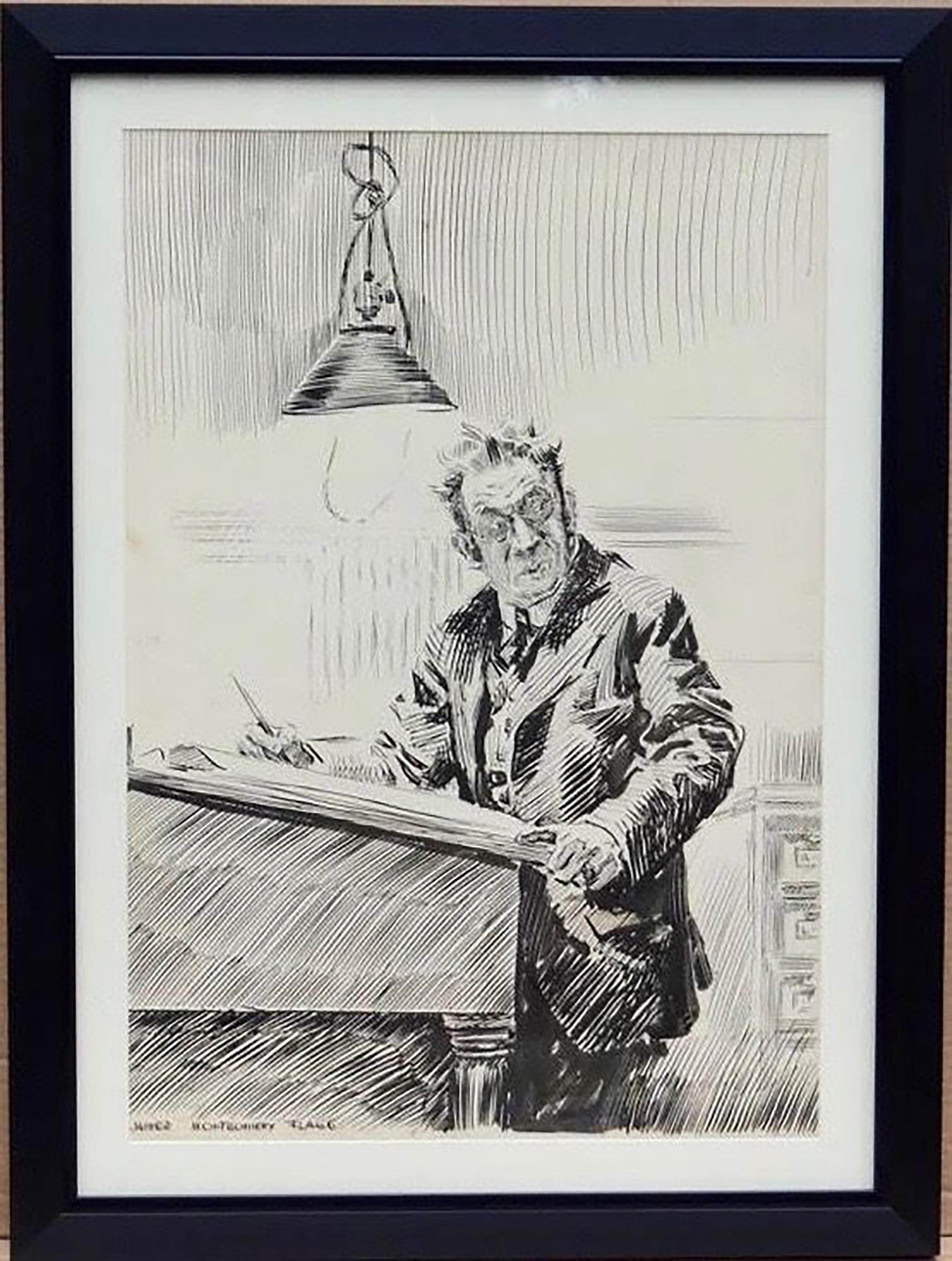 Mr. Bingle - Art by James Montgomery Flagg