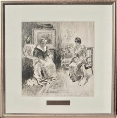 „A Kind Suggestion“ Innenillustration von Life Magazine