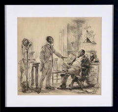 "The Call of the Riled, " Saturday Evening Post Illustration, March 6, 1926