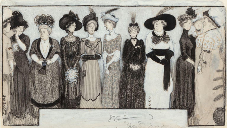 William E. Hill - The Height of Fashion, 1912 For Sale at 1stDibs | william  hill clothing, 1912 women's fashion, fashion in 1912