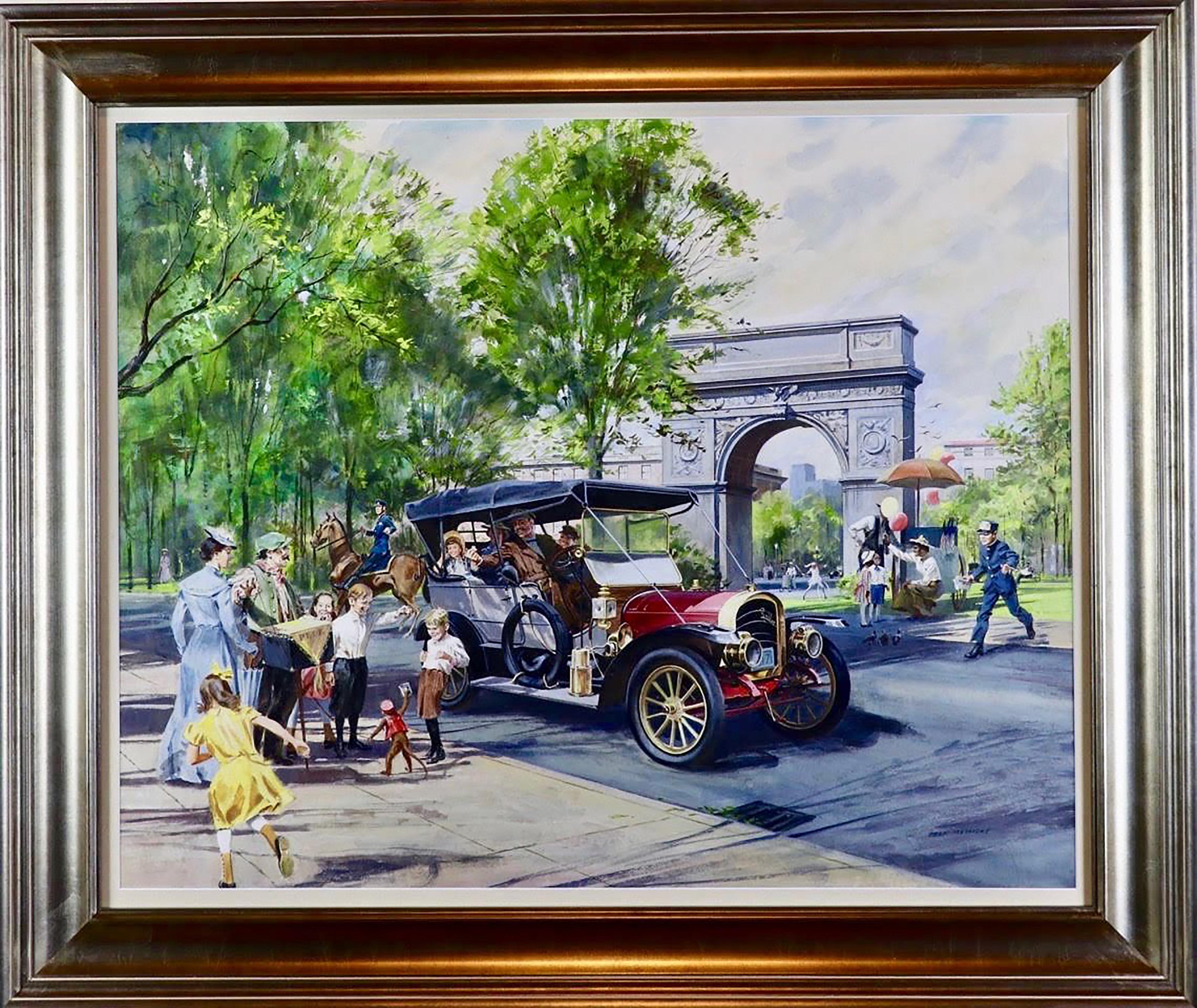 Rambler - Painting by Tran Mawicke