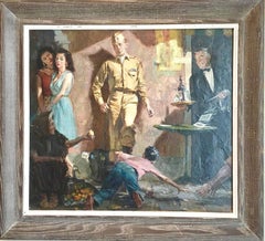 Illustrazione di copertina per "The Skin