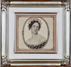 Portrait of a Woman, Saturday Evening Post Cover, March 1907