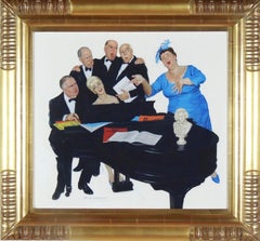 The Fat Lady Sings, Saturday Evening Post Cover