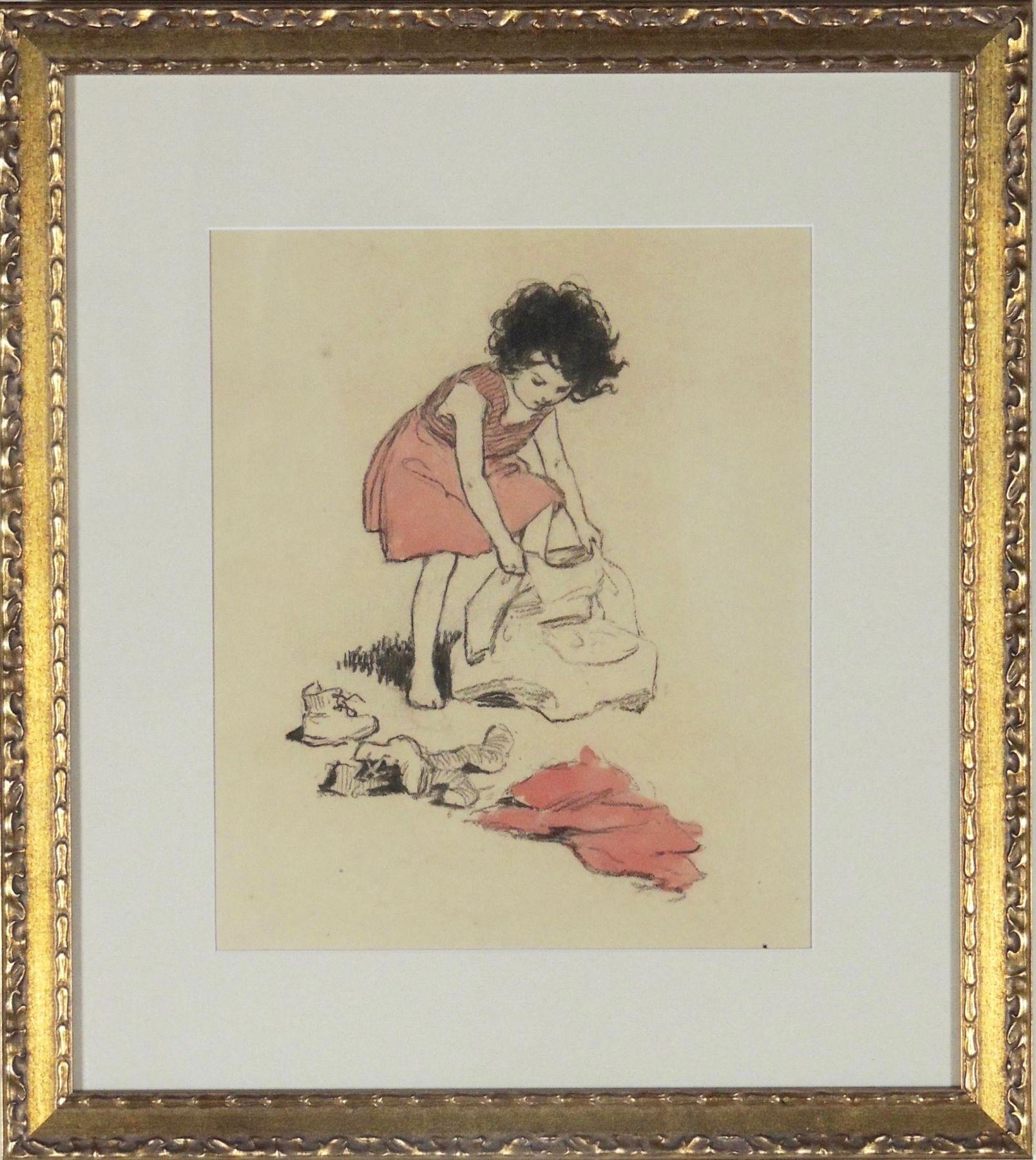 Heidi stellt sich vor – Art von Jessie Willcox Smith