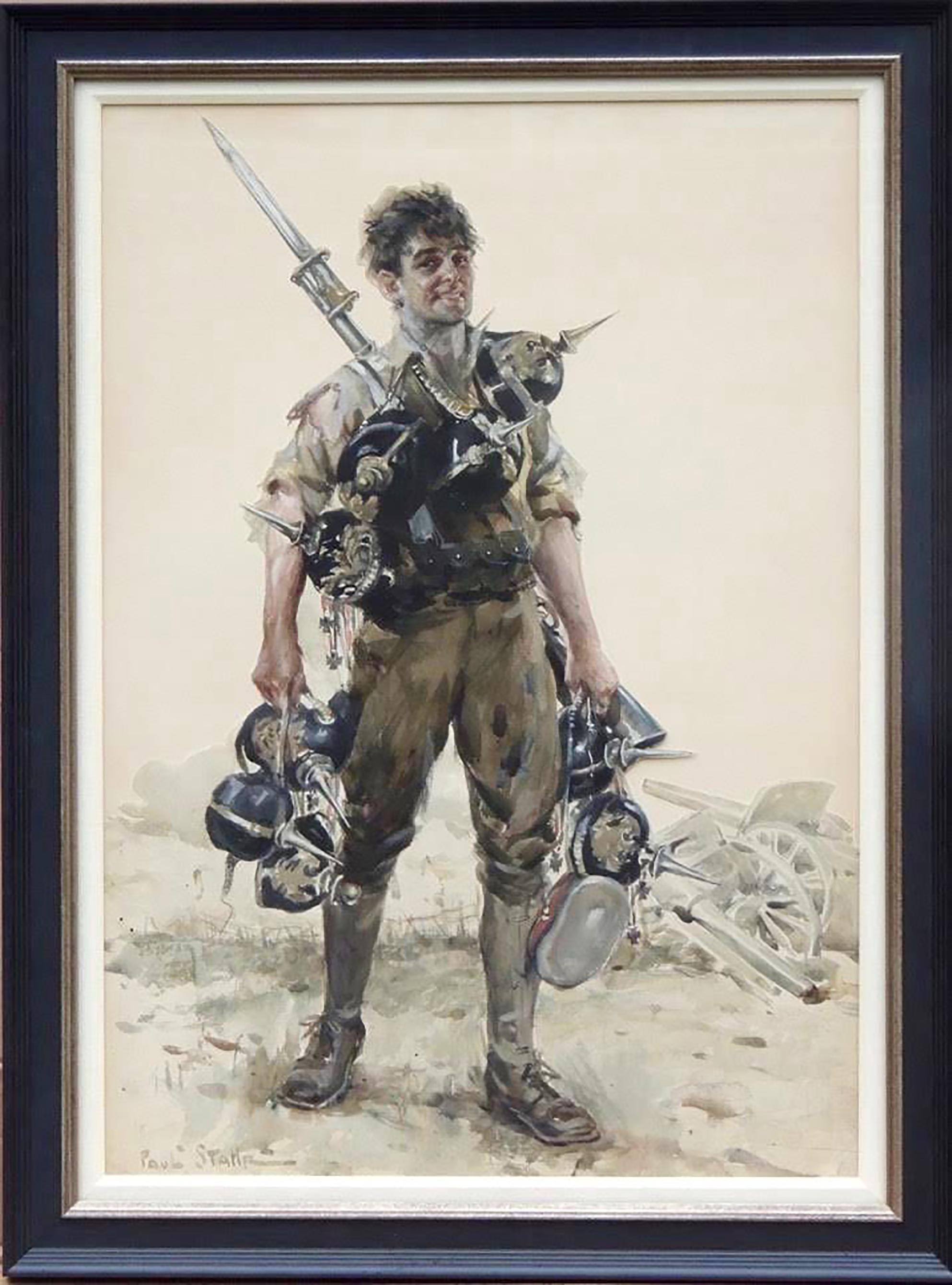 Soldier, Life Magazine Cover - Art by Paul C. Stahr