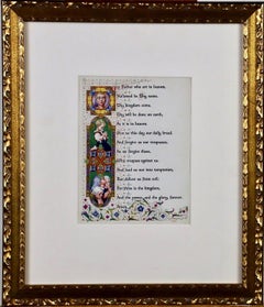 El Padre Nuestro, ilustración para la revista Coronet, 1945