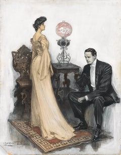 Antique Harper's Bazaar Illustration, 1905