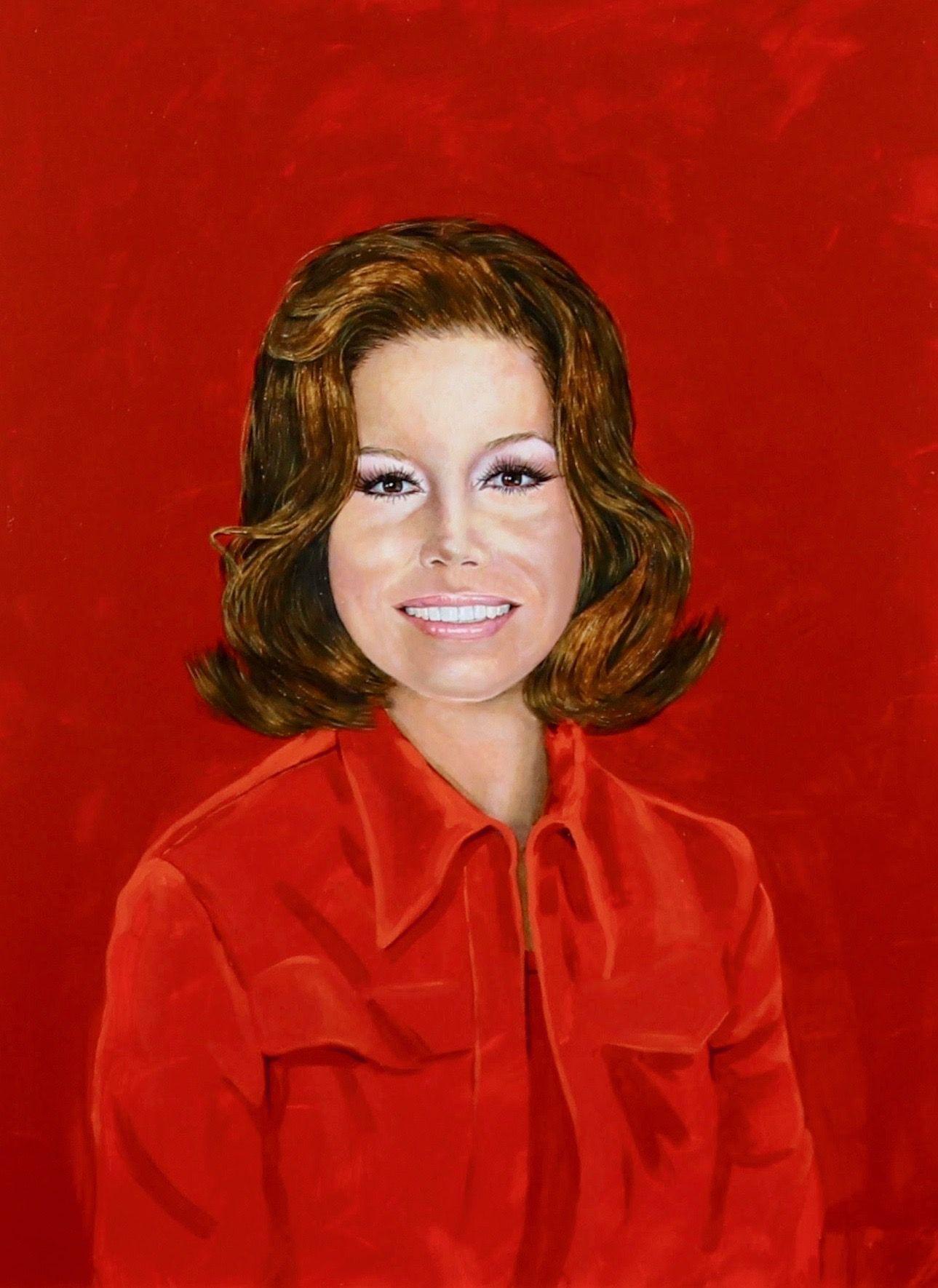 William Ware Portrait Painting - Mary Tyler Moore, Saturday Evening Post Cover
