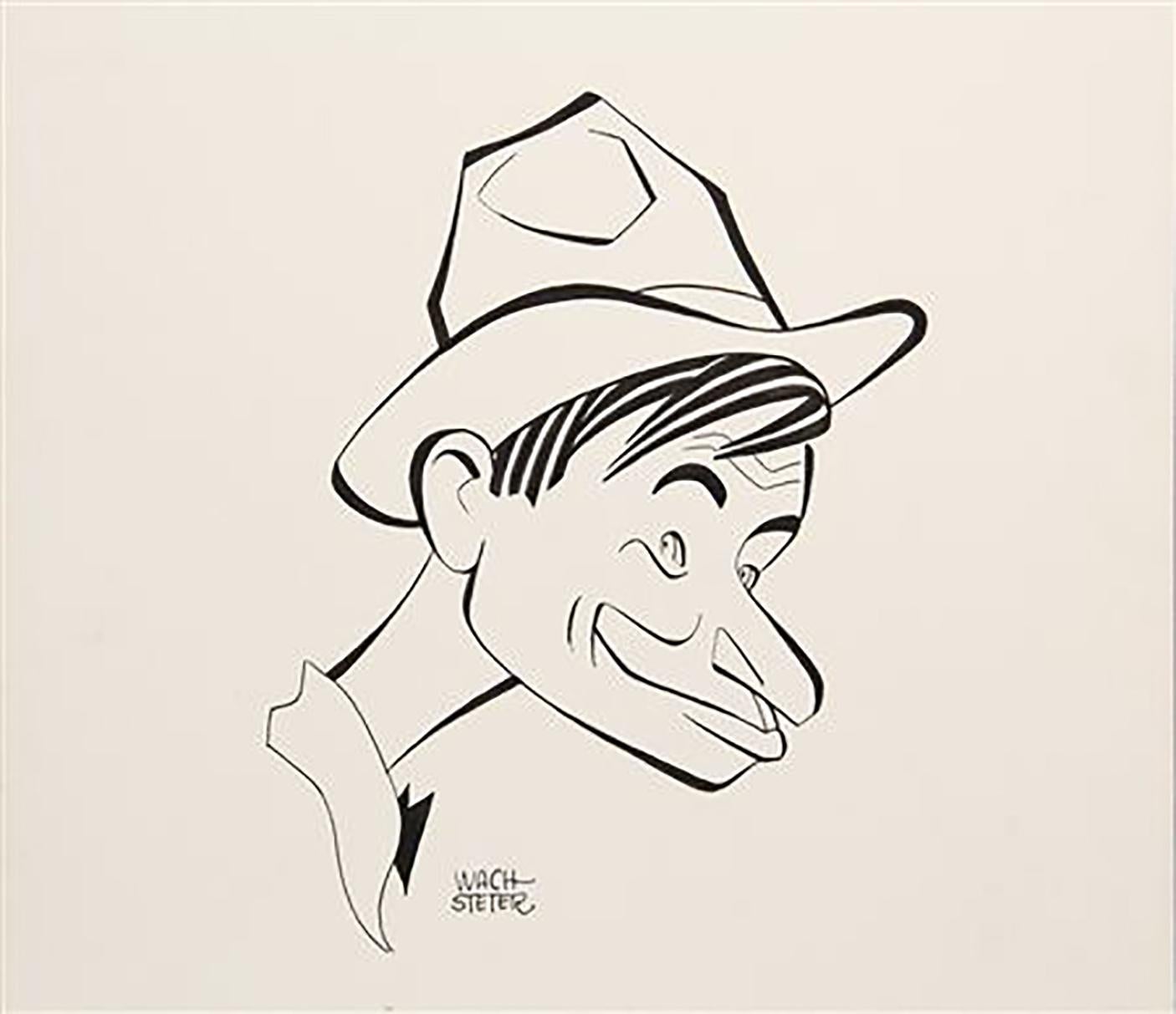 George Wachsteter Figurative Art – Will Rogers