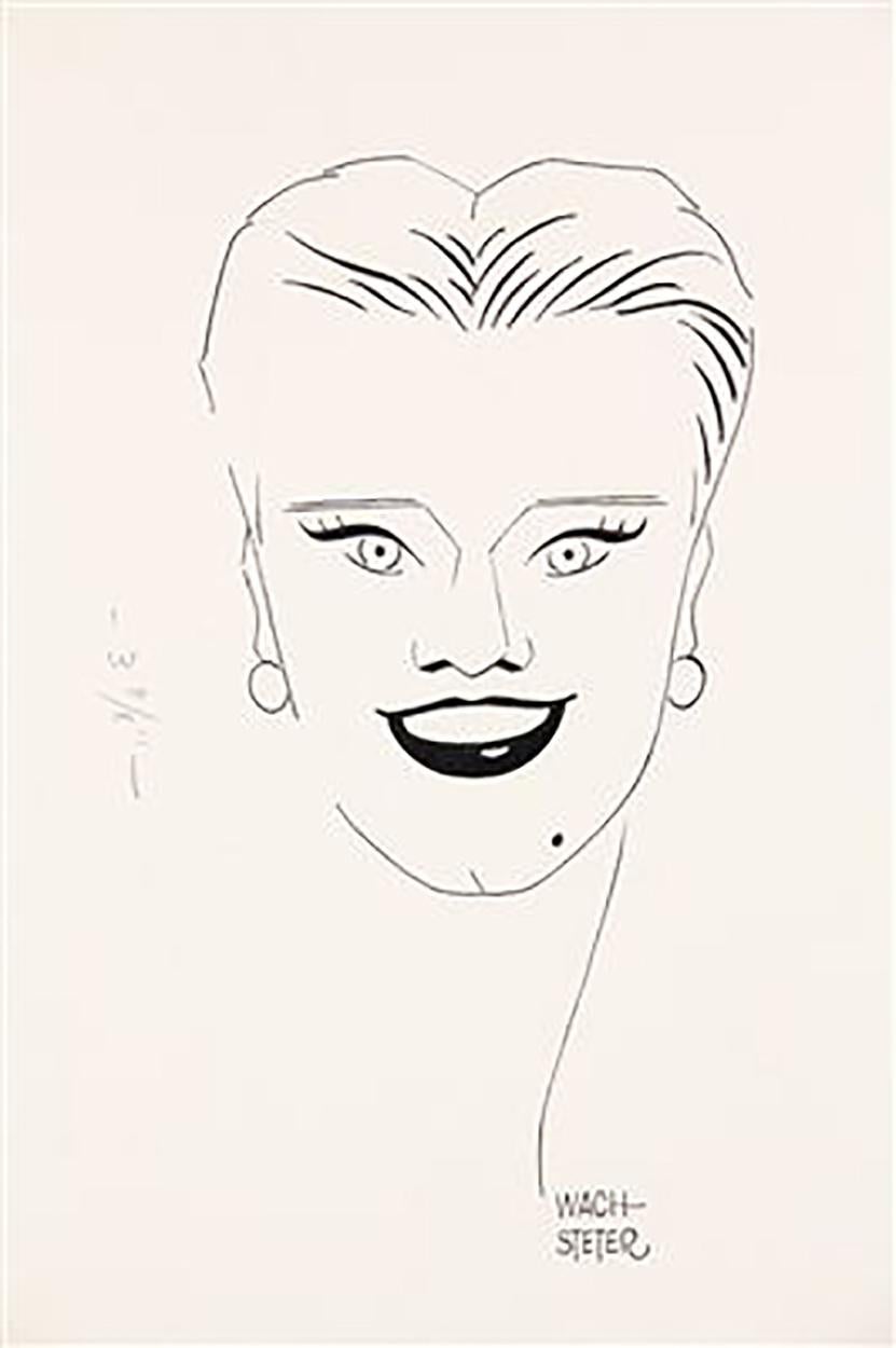 George Wachsteter Portrait - Ginger Rogers, circa 1948