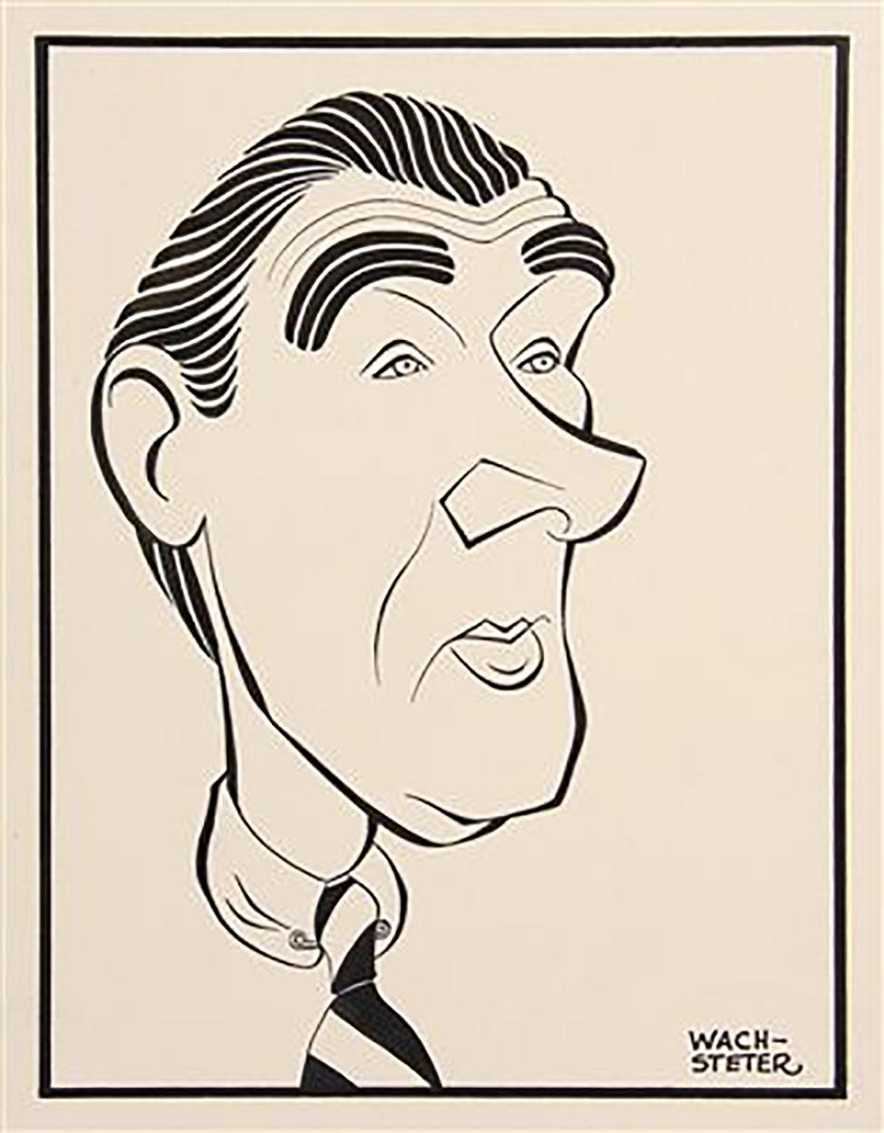 George Wachsteter Portrait - Walter Pidgeon