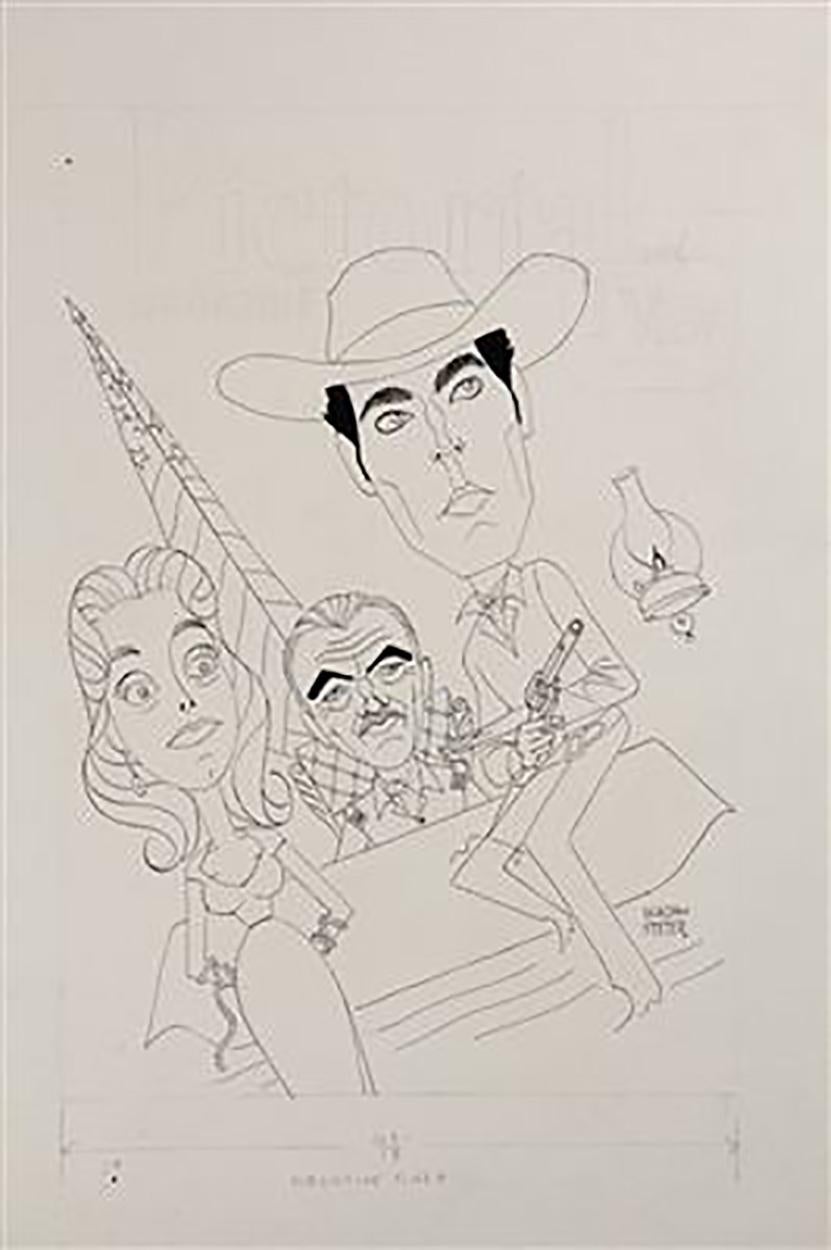 George Wachsteter Figurative Art - "Gunslinger"