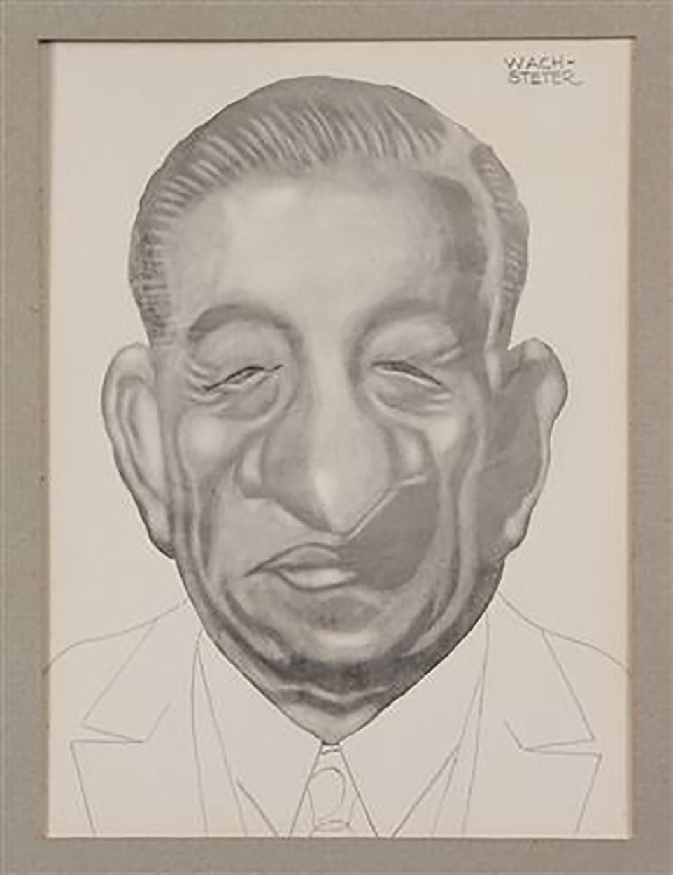 George Wachsteter Portrait – George Jessel, um 1945