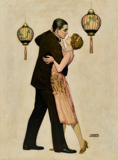  Couple Dancing, Liberty Magazine Cover, 1925