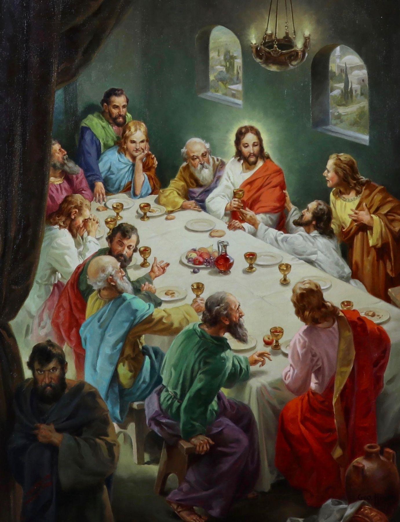 George Hinke Interior Painting - The Last Supper