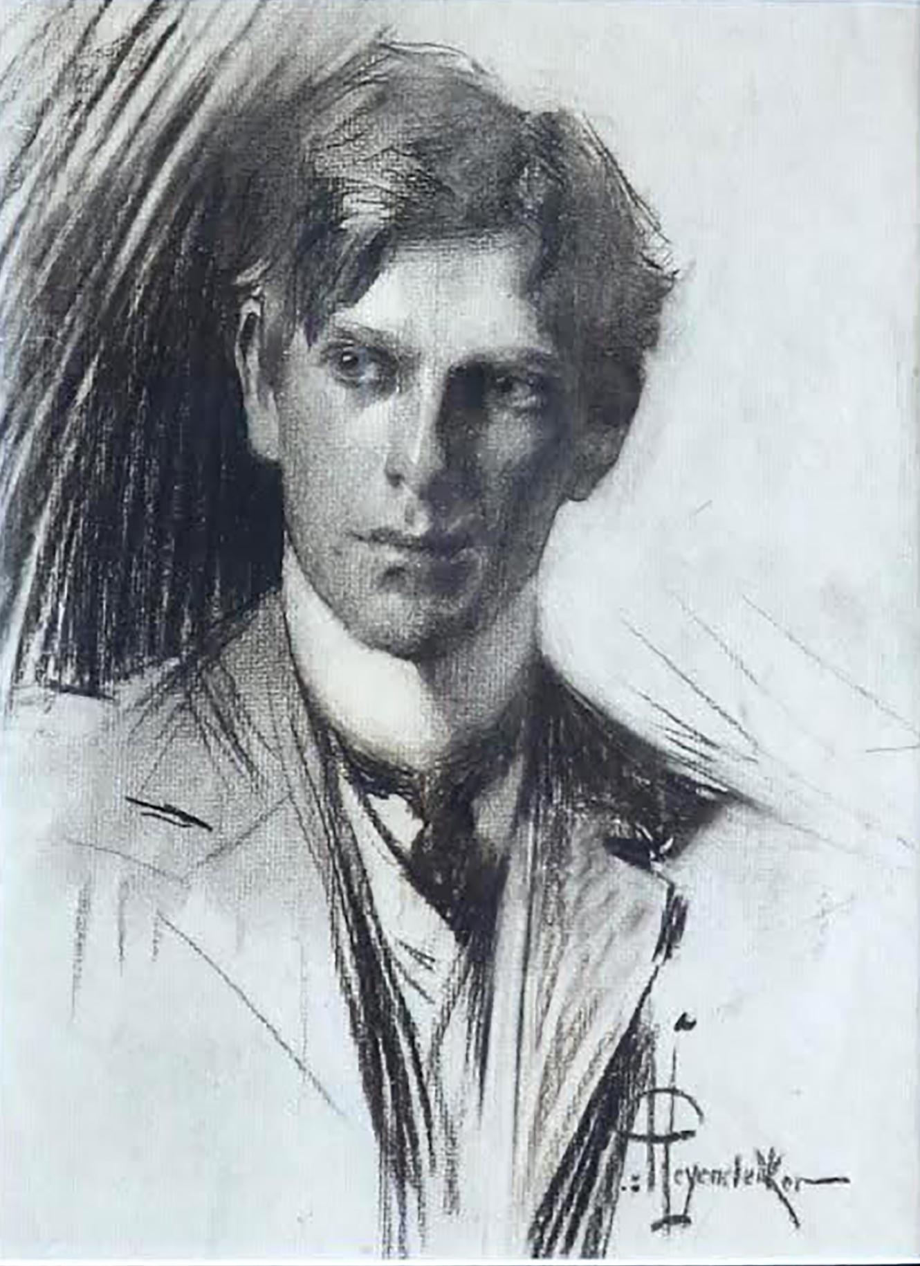 Joseph Christian Leyendecker Portrait - Man in Tie