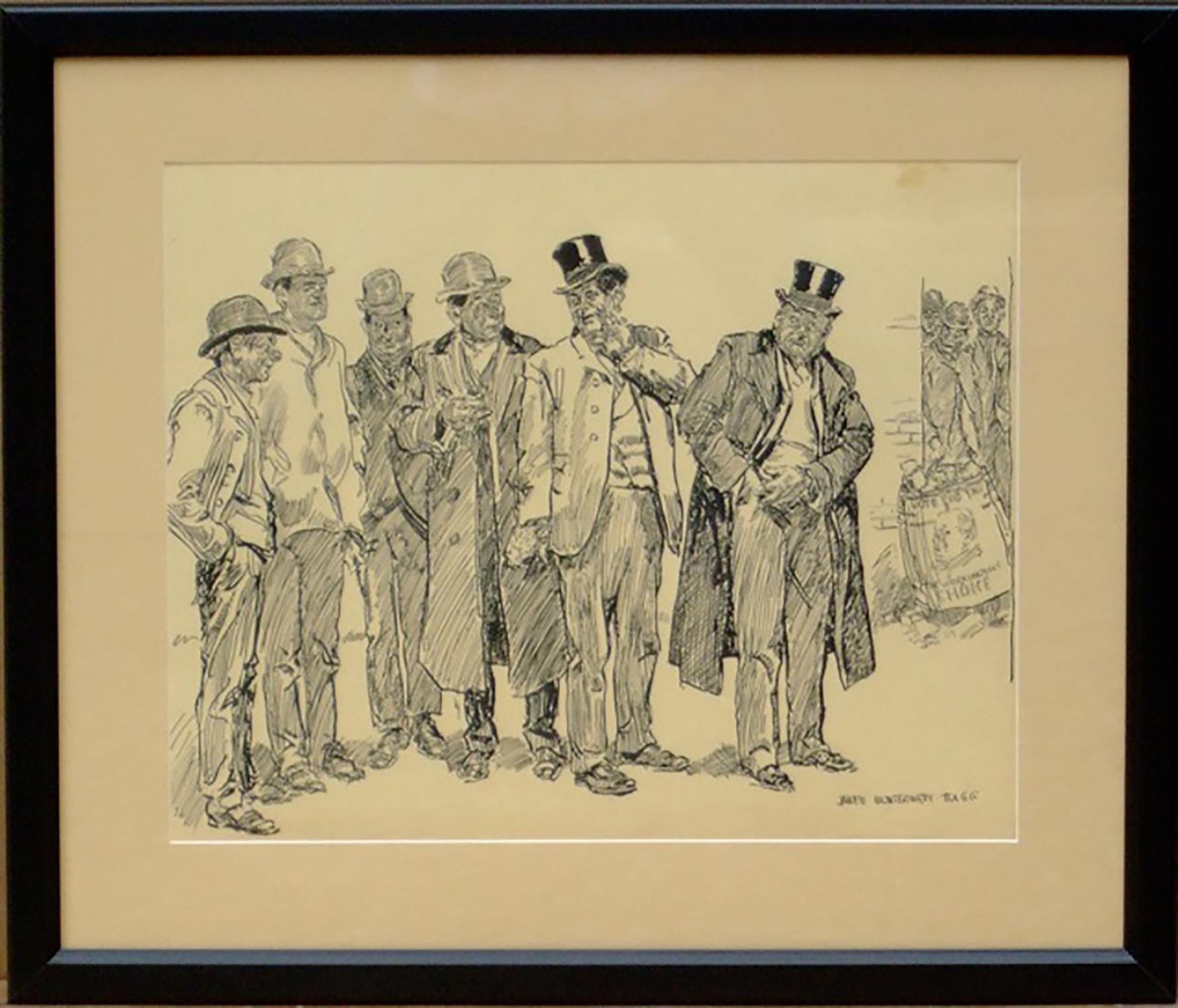 La elección del trabajador - Art de James Montgomery Flagg