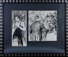 Dancing with Woman Overlooking