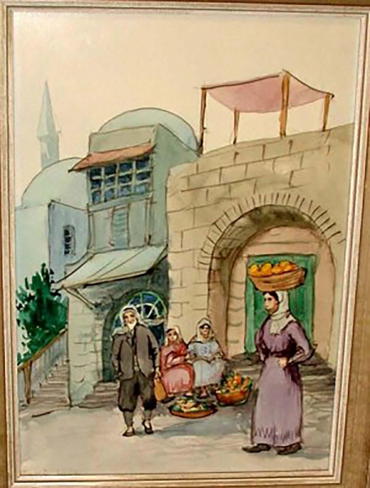 Jerusalem Street Scene