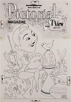 Vintage Mary Martin, Easter Artist