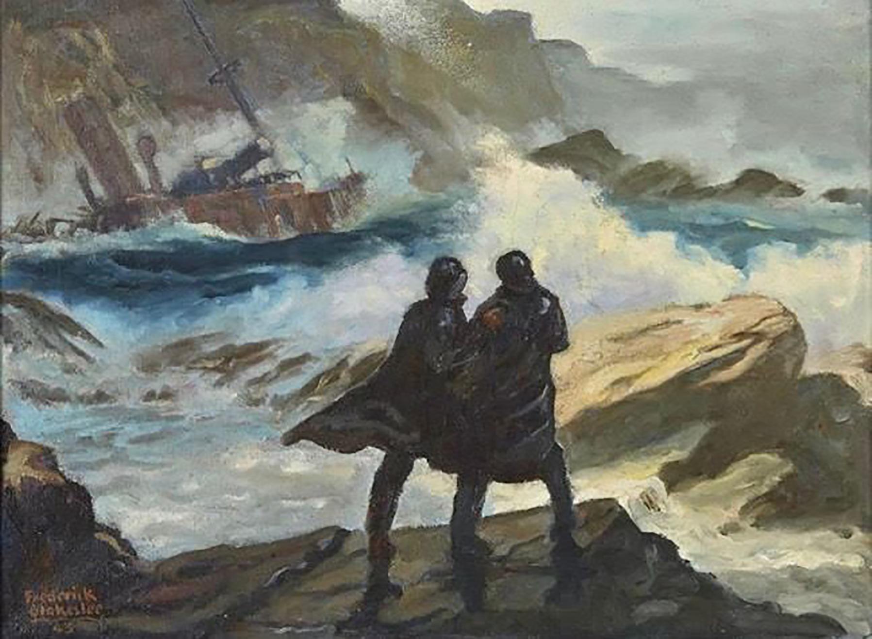 Figurative Art di Frederick Blakeslee - Pedaggio delle rocce
