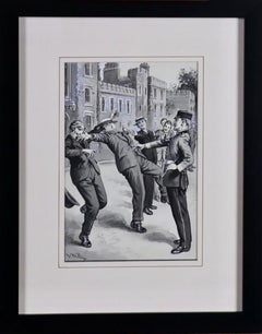 Geschichtenillustration „Drei Jolly Cadets“