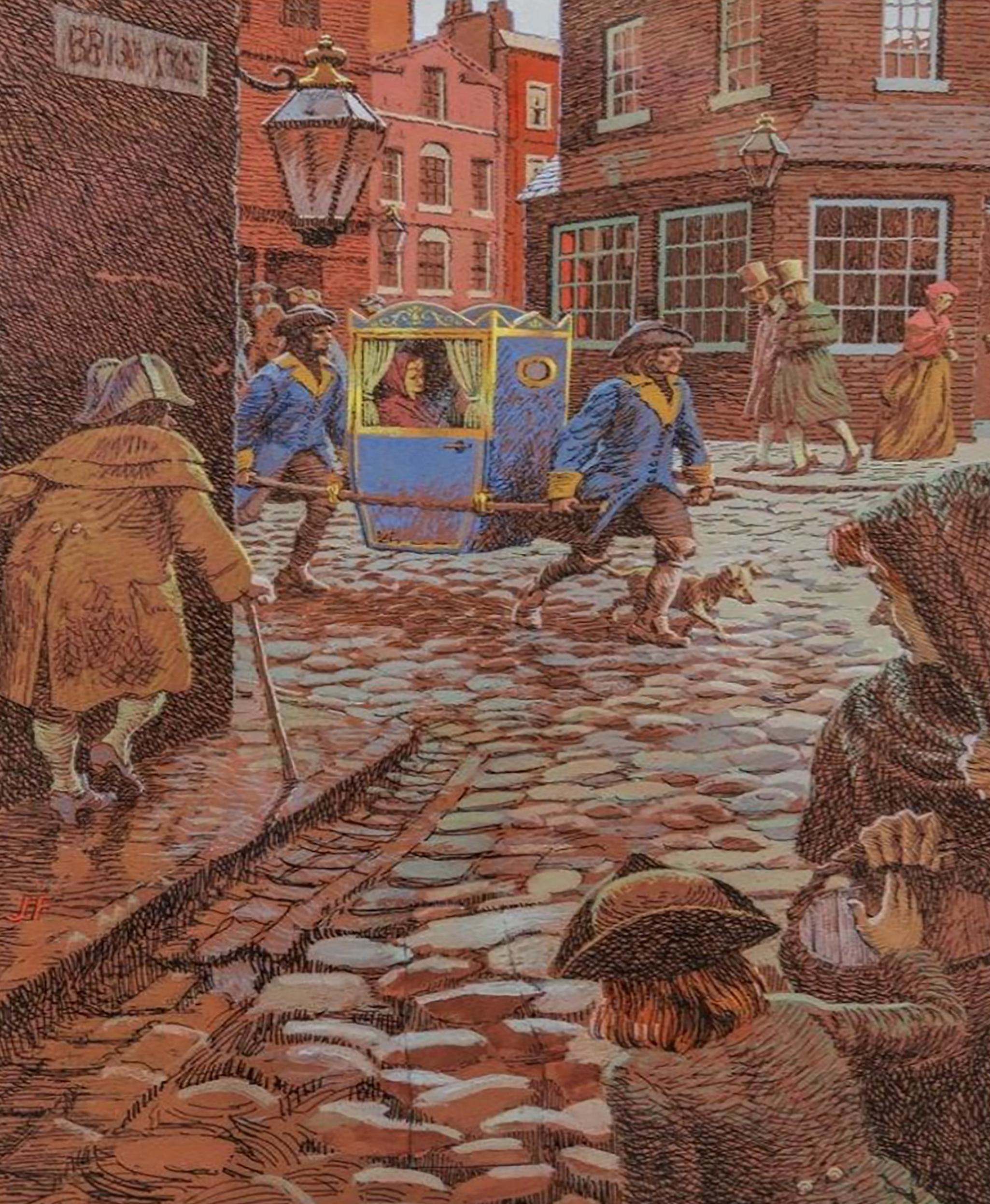 John Philip Falter Figurative Art – Illustration aus Illustration