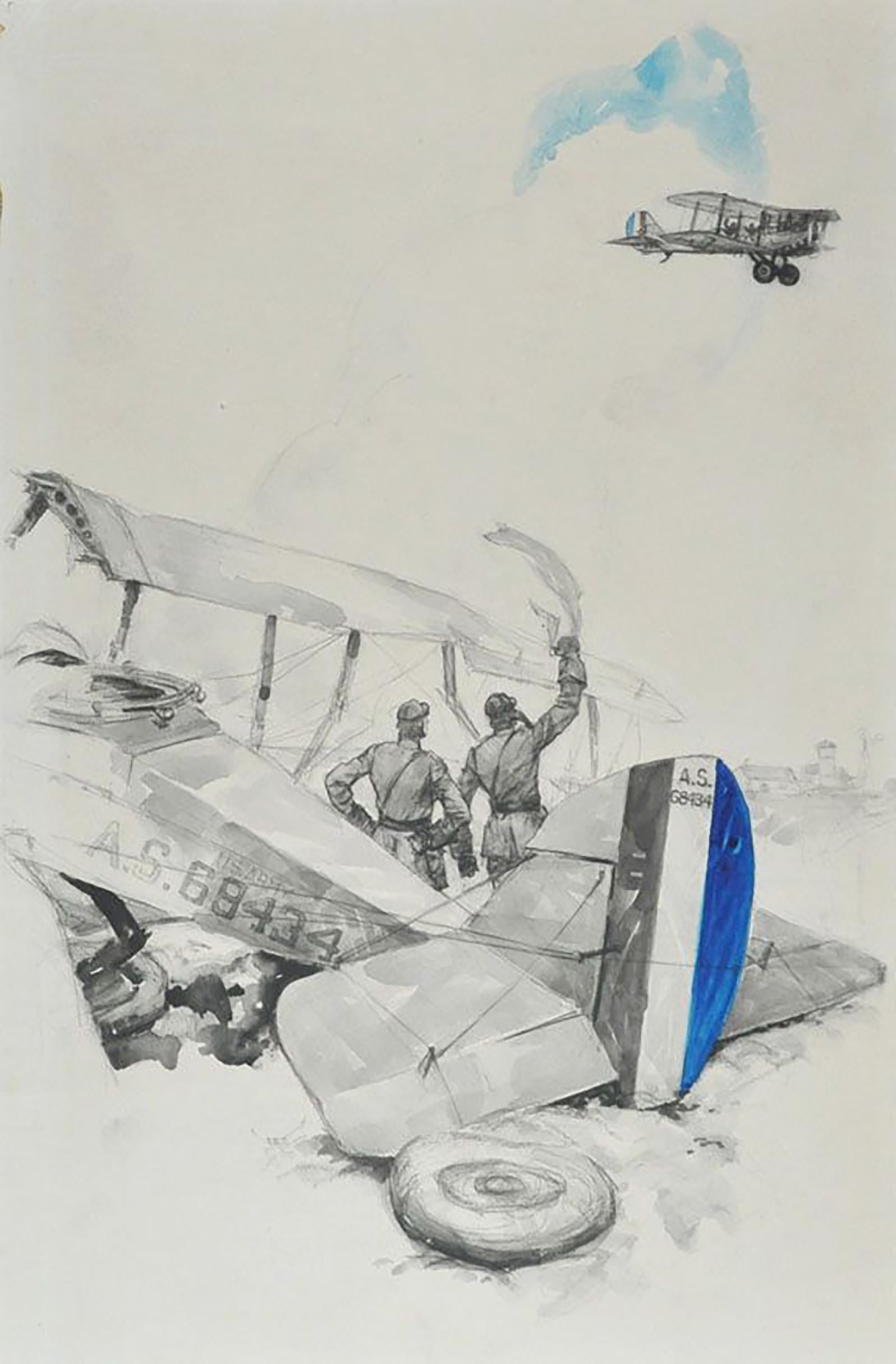 Unknown Figurative Art - World War 1 Plane