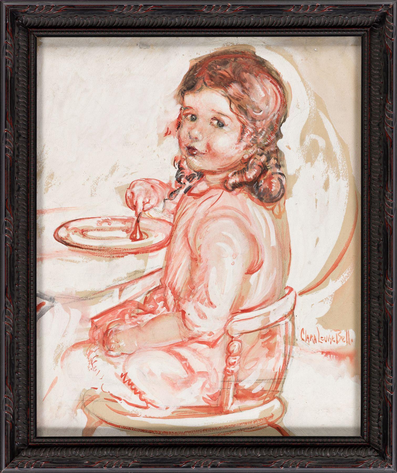 Portrait of a Young Girl - Art by Clara Bell