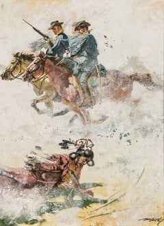 Cover Illustration for Rio Bravo