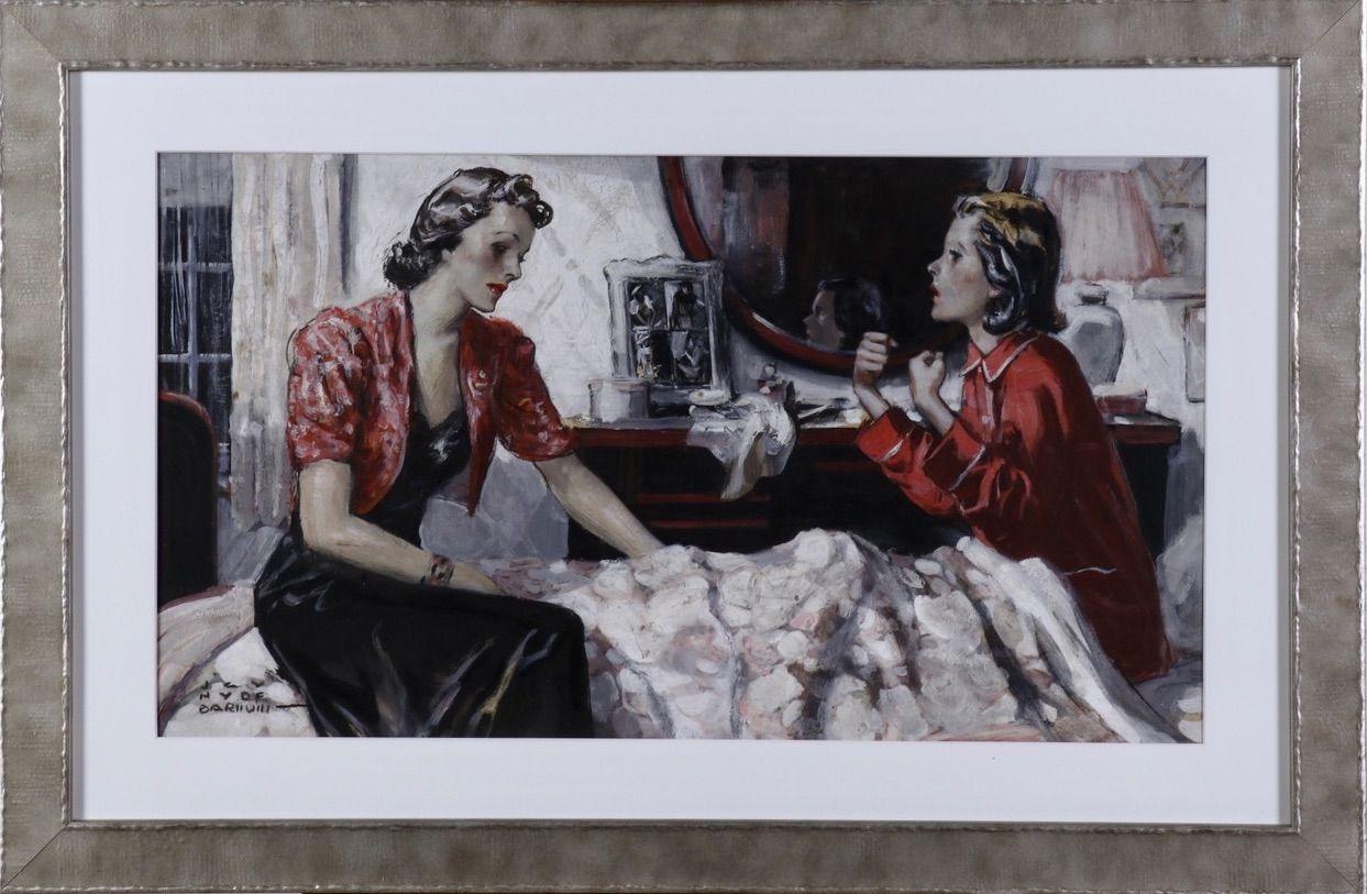 Mother and Daughter - Art de JAY HYDE BARNUM