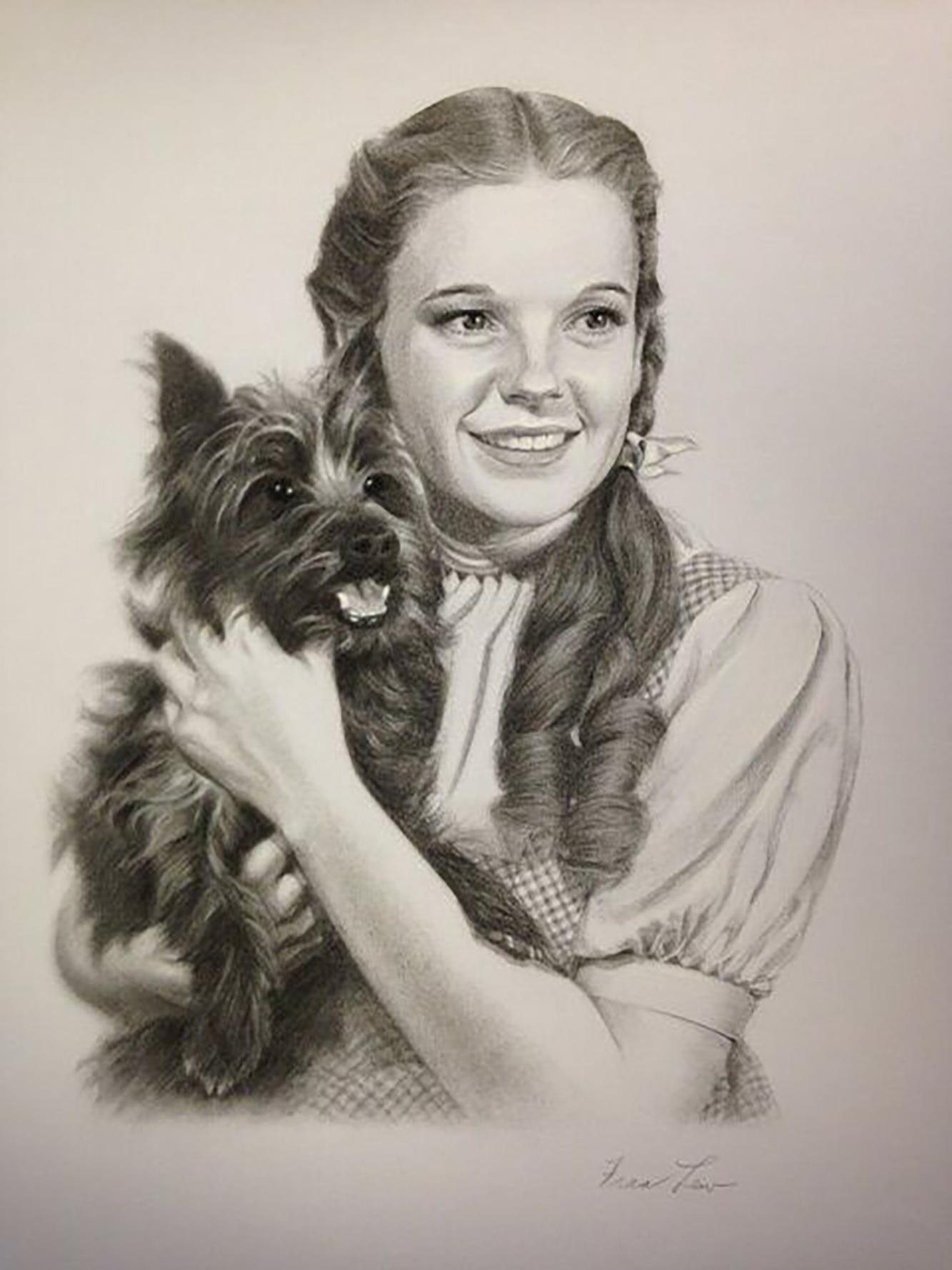 Fran Lew Portrait – Dorothy und Toto