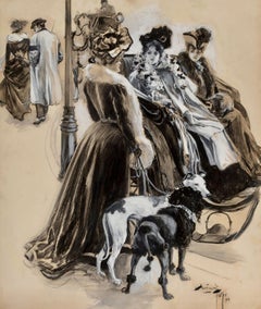 More Attractive, Life Magazine Interior Illustration