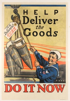 Vintage Help Deliver The Goods