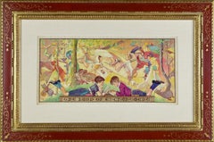 Study For "The Land Of Enchantment"