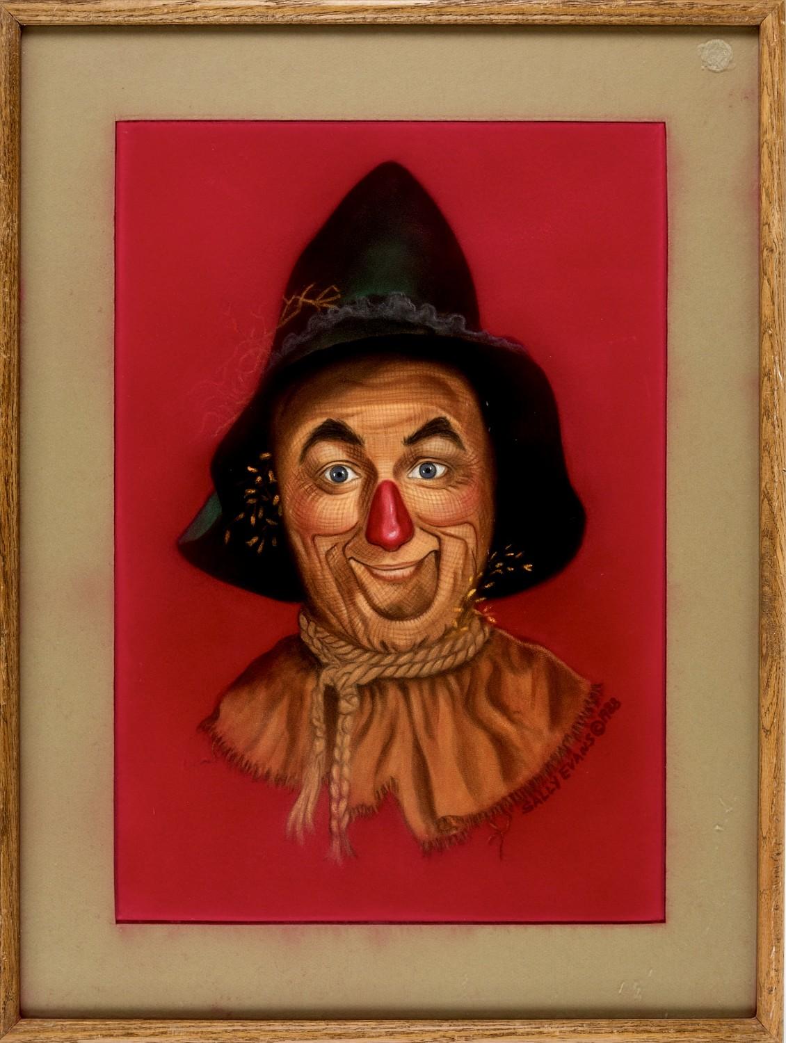 Scarecrow from The Wizard of Oz - Art by Sally Evans