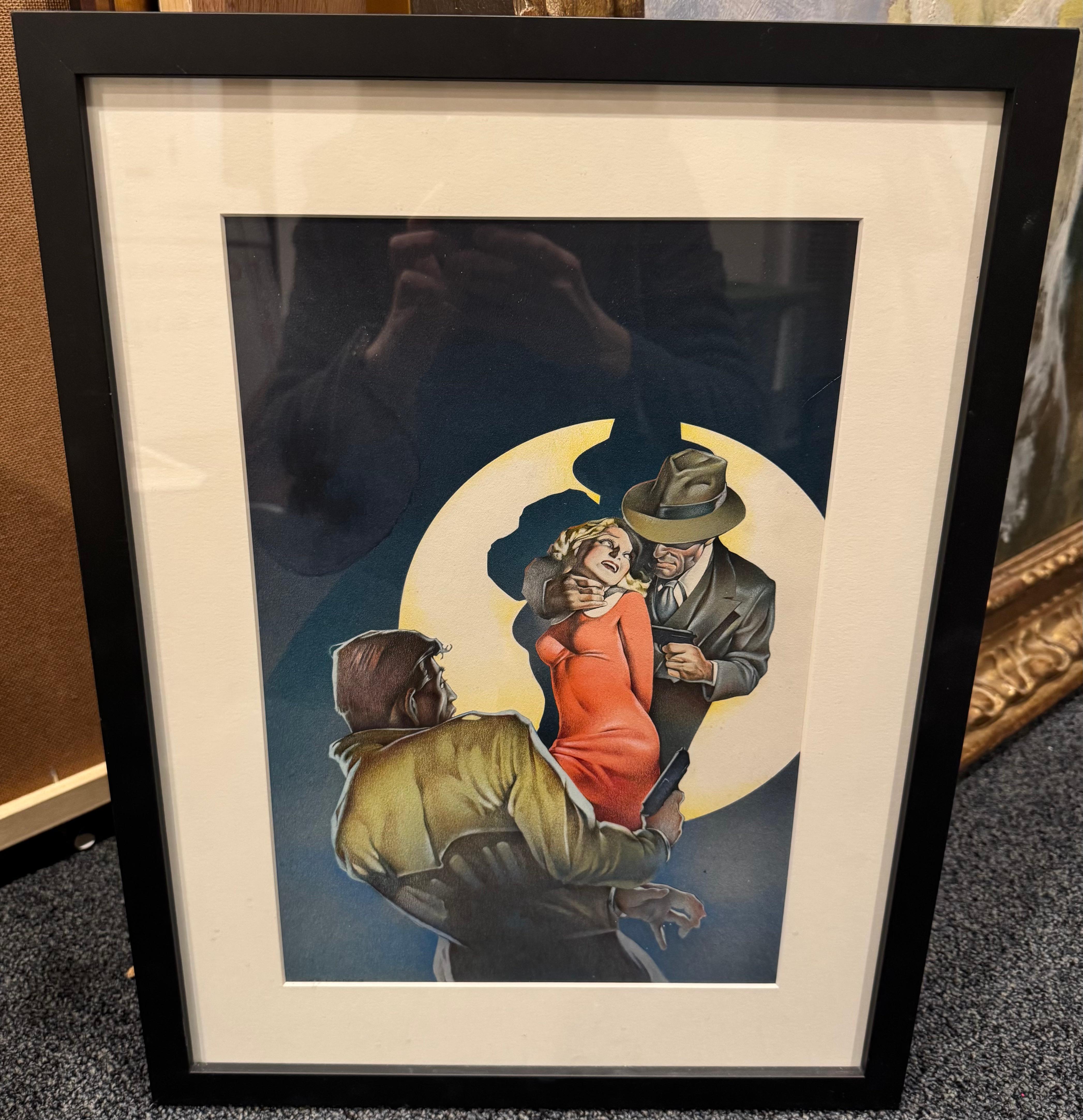 The Big Sleep, Paperback Cover - Art by Richard Waldrep