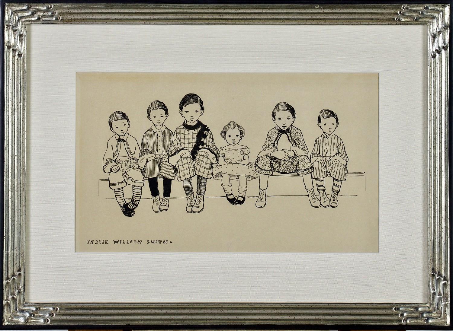 Paire d'illustrations tirées de A Child & Child Verses de Robert Louis Stevenson en vente 1