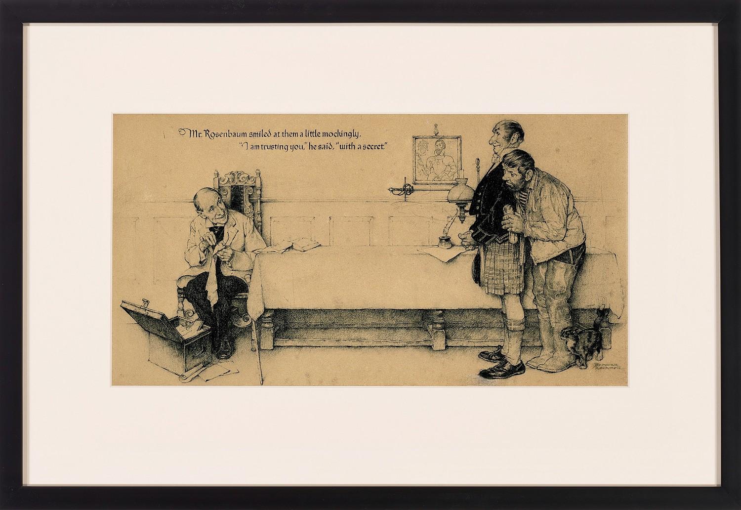 A Crock of Gold, Illustration für Woman's Home Companion – Art von Norman Rockwell