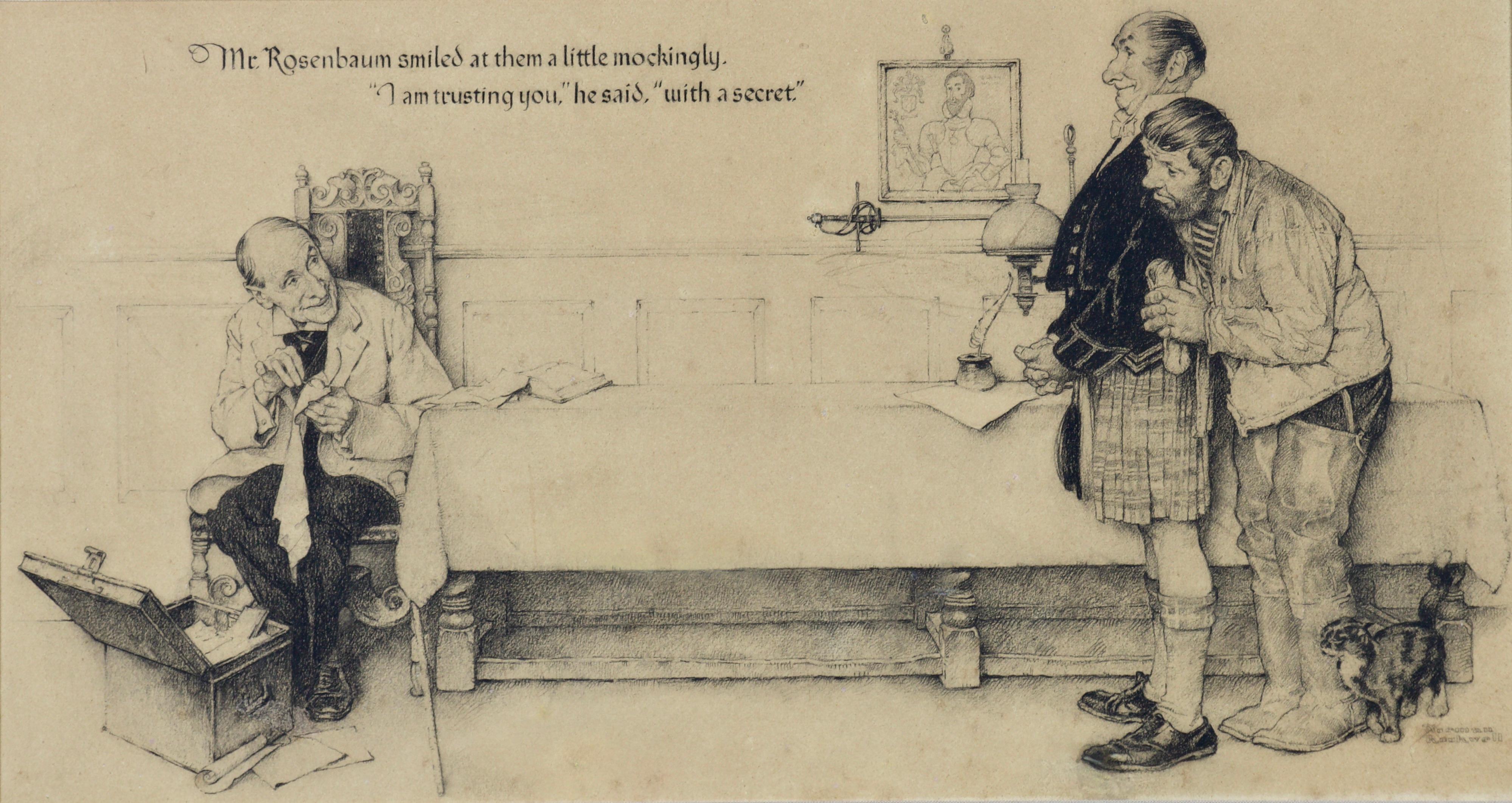 Un vaso d'oro, illustrazione per il Woman's Home Companion