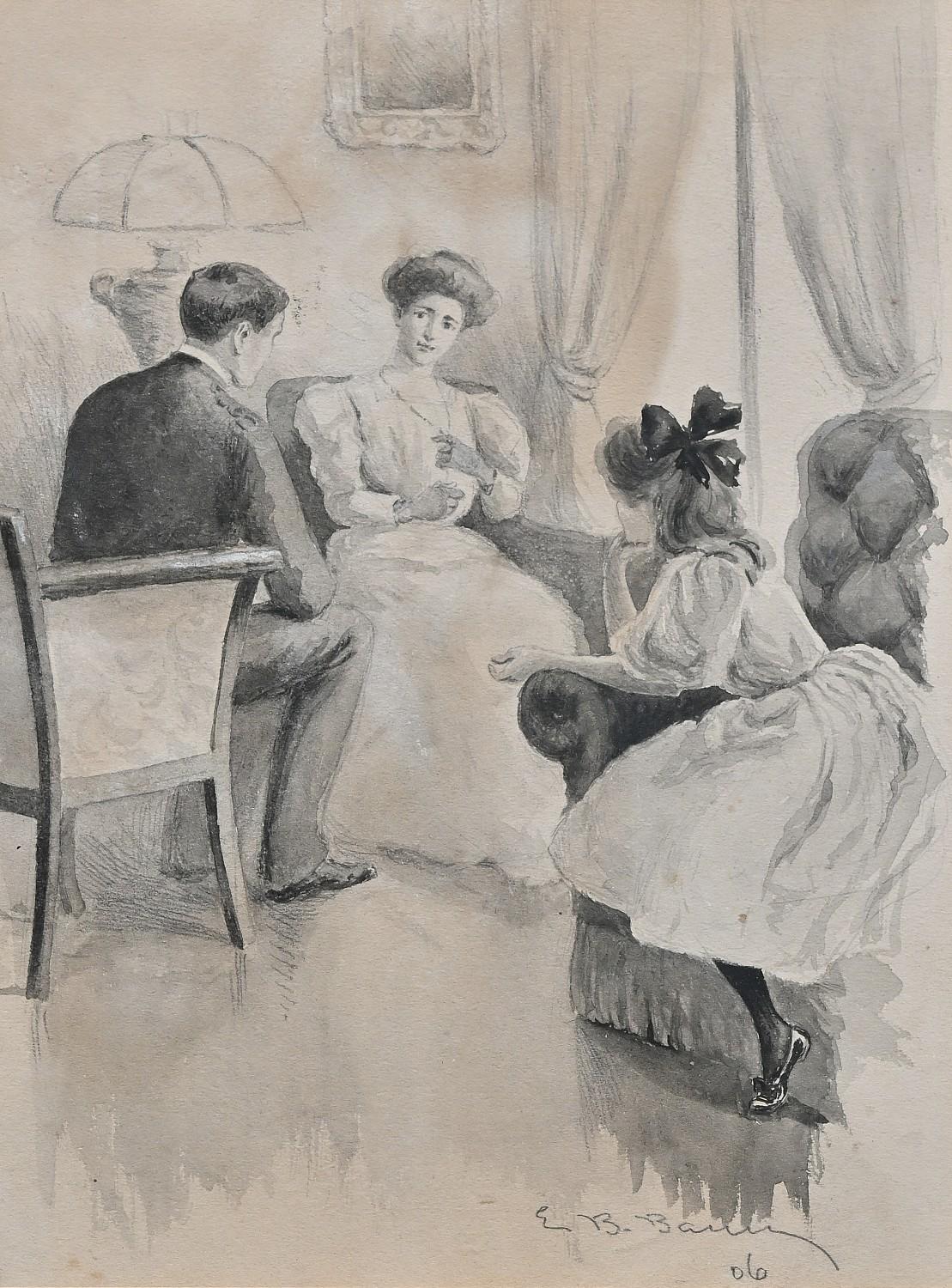 "Parler à Joyce" Illustration originale