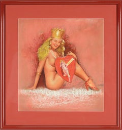 "Ich liebe dich" Pin-Up, 1952